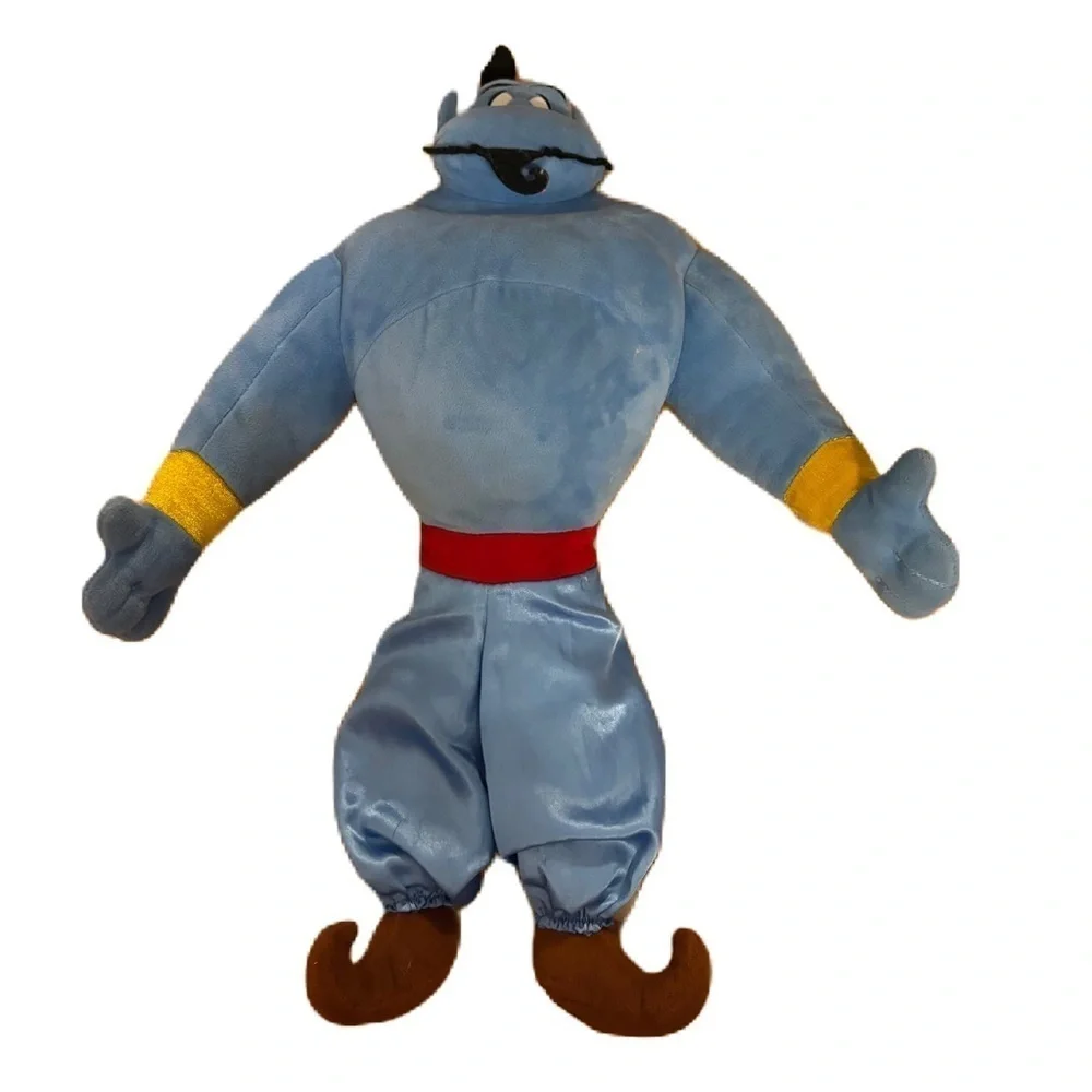 Disney Authentic Aladdin The Genie Embroidered Plush Toy Doll Large 21”